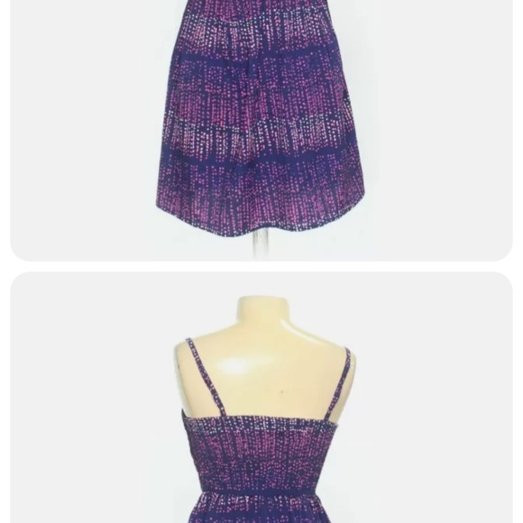 Roxy women’s purple adjustable straps dress size medium - Picture 7 of 8